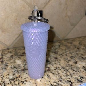 Starbucks | Studded Iridescent Ice Bling Cold Cup Ornament